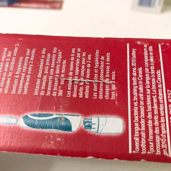 3 Packs Colgate 360 Whole Mouth Clean  Soft Replacement Heads 2 Soft 1 Med - Picture 10 of 12